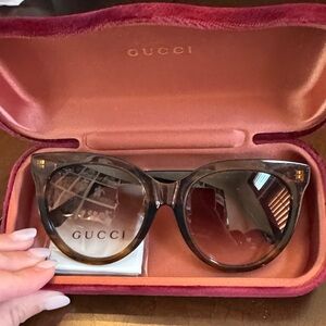 Gucci Women's Brown Sunglasses